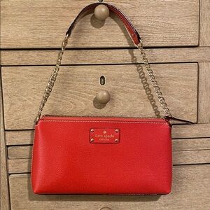Kate Spade Red Leather Bag
